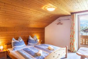 Postel nebo postele na pokoji v ubytování Ferienwohnung Oberangerhof