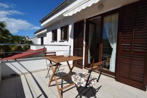 Balkon lub taras w obiekcie Apartments Cordasev
