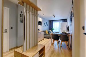 Posedenie v ubytovaní GórSKI Przystanek Apartament Parzenica i Rozeta