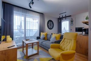 Posedenie v ubytovaní GórSKI Przystanek Apartament Parzenica i Rozeta