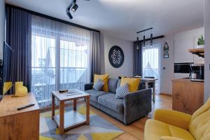 Posedenie v ubytovaní GórSKI Przystanek Apartament Parzenica i Rozeta