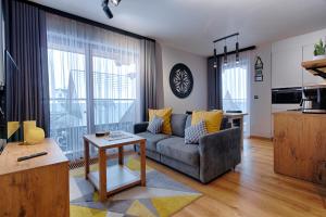 Posedenie v ubytovaní GórSKI Przystanek Apartament Parzenica i Rozeta