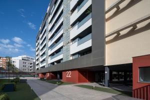 Budova, v ktorej sa apartmán nachádza