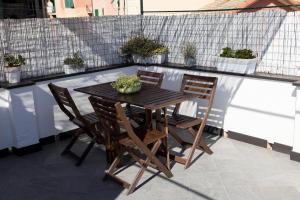 Balkón alebo terasa v ubytovaní La mansarda sul Porto