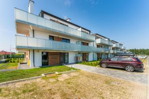 Budynek, w którym mieści się apartament