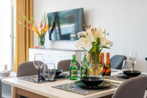Napoje w obiekcie Apartament Słoneczny przy morzu z klimatyzacja
