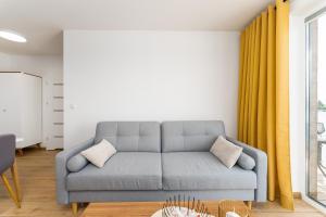 Część wypoczynkowa w obiekcie Apartament Słoneczny przy morzu z klimatyzacja