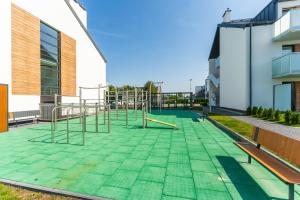 Budynek, w którym mieści się apartament