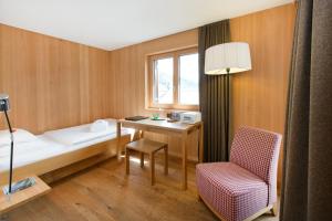 Cama o camas de una habitación en Krone Hittisau - Hotel & Restaurant im Bregenzerwald