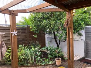 Zahrada ubytování Bungalow Tec-Tec St Leu