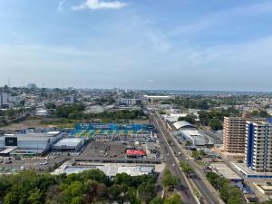 Pemandangan umum Manaus atau pemandangan kota yang diambil dari hotel