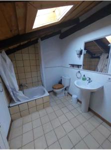 Ванная комната в Las Peonías Casa Rural