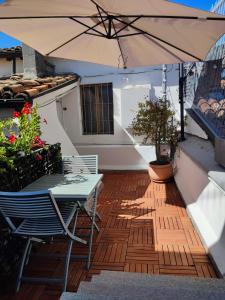 A seating area at B&B San Paolo Sweethome