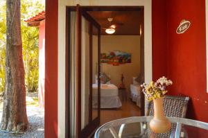 Villaflor Pousada客房内的一张或多张床位