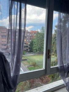Zahrada ubytování Lovely apartment in Gallarate