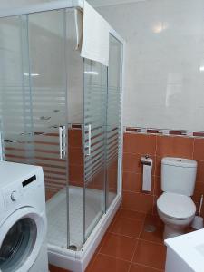 Koupelna v ubytování ALBAIDA