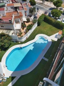 Bazén v ubytování ALBAIDA nebo v jeho okolí