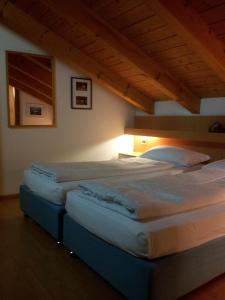 Postel nebo postele na pokoji v ubytování Chalet Karin