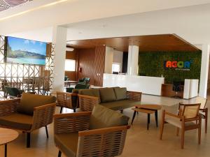 Χώρος καθιστικού στο Lagoa Ecotowers Resort
