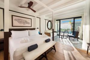 Llit o llits en una habitació de Ocean Coral Spring Resort - All Inclusive