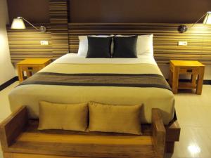 Hotel Colibri客房内的一张或多张床位