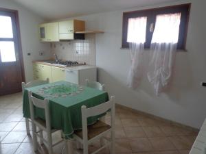 Kuchyň nebo kuchyňský kout v ubytování Agriturismo San Giuseppe