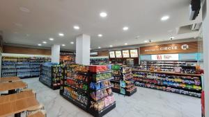 a store filled with lots of products in a store at SOVRANO HOTEL BATAM fka PARKSIDE SOVRANO HOTEL in Nagoya
