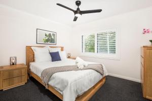 Katil atau katil-katil dalam bilik di Mirigaan I Pet Friendly I 8 Min Walk to Beach