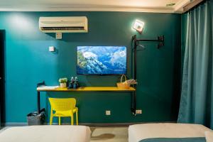 TV a/nebo společenská místnost v ubytování Hotel 28 Chow Kit Kuala Lumpur