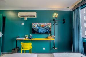 Postel nebo postele na pokoji v ubytování Hotel 28 Chow Kit Kuala Lumpur
