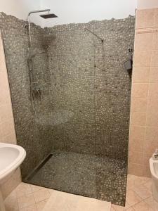 Kúpeľňa v ubytovaní Casa Luisini