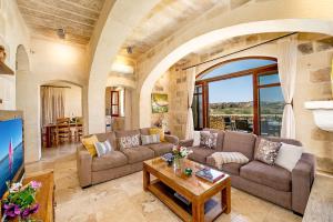 Χώρος καθιστικού στο Hamlet 1 Holiday Home