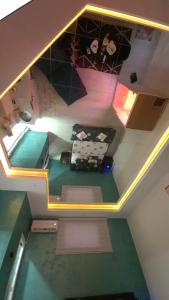Χώρος καθιστικού στο Apartman Melody