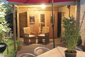 Patio o area all'aperto di Holiday home Keysersnest