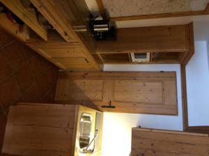 Kuchyň nebo kuchyňský kout v ubytování Ferienhaus Islitzer