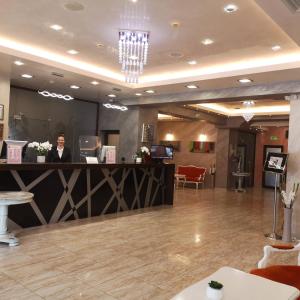 Vstupní hala nebo recepce v ubytování Hotel Leipzig