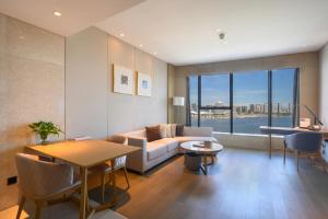 Istumisnurk majutusasutuses Wyndham Grand Plaza Royale Yuzhou Xiamen Wuyuan Bay