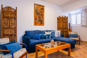 Posezení v ubytování Live Puertito Casa Azul