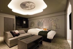 Гостиная зона в Yatomi Hotel Nuqu Natural Hot Spring