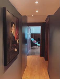 Posezení v ubytování Boutique Apartments Bezau