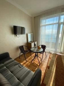 TV a/nebo společenská místnost v ubytování SARPI HOTEL NUMA