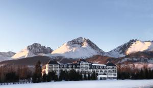 Üldine mäevaade või majutusasutusest Rodinný Hotel Hubert High Tatras pildistatud vaade