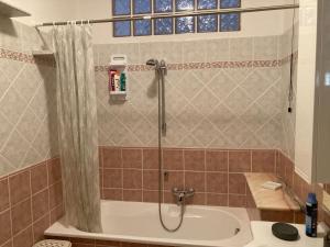 Koupelna v ubytování B&B Marsiglia
