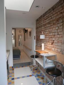 Posezení v ubytování ROOMS BYTOM