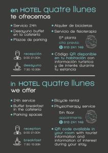 Fotografie z fotogalerie ubytování Hotel Quatre Llunes v destinaci Santa Pola