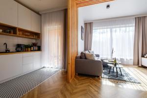 Posedenie v ubytovaní APARTAMENTY NOVA BIAŁKA