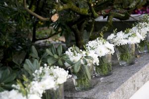 Um jardim em Quinta de Valverde
