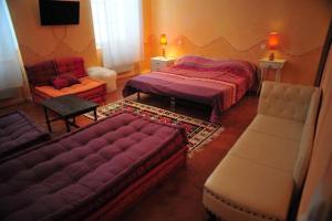 Letto o letti in una camera di la métairie de Martine