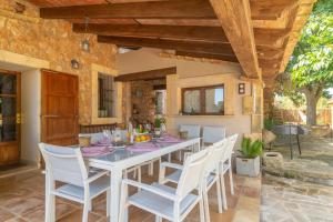 Patio nebo venkovní prostory v ubytování Son Arboç Gran