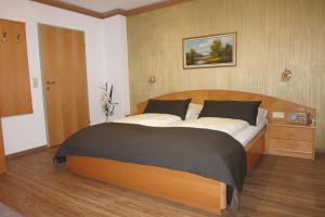 Postel nebo postele na pokoji v ubytování Haus Wiesenrain